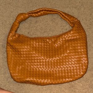 Anthropology Tan Hobo Bag